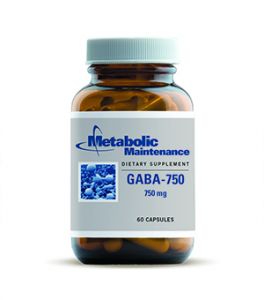 Metabolic meintenance GABA  (Gamma Aminobutyric Acid) 750 mg