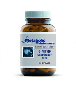 Metabolic maintenance 5-MTHF Quatrefolic® 10 mg 60 CAPS