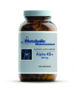 Metabolic maintenance Alpha KG+™ 300 mg 180 CAPS