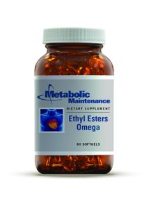 Metabolic maintenance Ethyl Esters Omega 400 mg EPA, 300 mg DHA