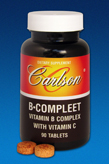 CarlsonLabs B-COMPLEET 180 Tablets