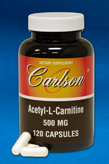 CarlsonLabs ACETYL L-CARNITINE 60 Capsules