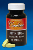 CarlsonLabs RUTIN-QUERCETIN 250 TABLETS