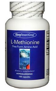 ARG L-Methionine 500 Mg 100 Vegetarian Caps