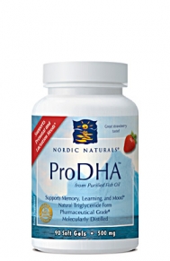 Nordic ProDHA 90 Soft Gels-Strawberry