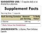 Glycine 250 mg - Hypoallergenic 200 ct.