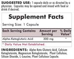 Alpha-Ketoglutaric Acid Capsules100 ct.