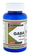KirkmanLabs GABA 250 mg - Hypoallergenic 150 ct