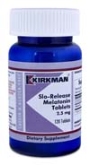 KirkmanLabs Slo-Release Melatonin 2.5 mg Tablets 120 ct