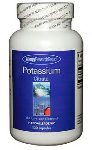 АРГ Potassium Citrate 120 Vegetarian Caps