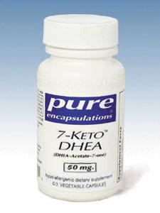 Pure Encapsulations, 7-KETO DHEA 50 MG 60 VCAPS