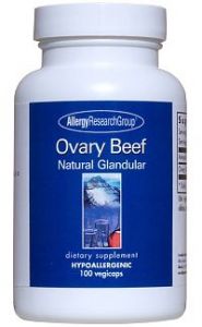 ARG Ovary Beef Natural Glandular 100 Capsules