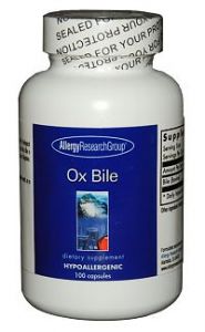 ARG Ox Bile 500 mg 100 Caps