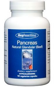 ARG Pancreas Beef Natural Glandular 90 Caps