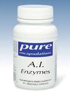 Pure Encapsulations, AI ENZYMES 60 VCAPS