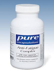 Pure Encapsulations, ANTI-FATIGUE COMPLEX 120 CAPS