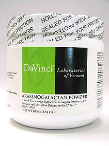 Davinci Labs, ARABINOGALACTAN POWDER 100 GMS