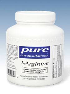 Pure Encapsulations, L-ARGININE 700 MG 180 VCAPS