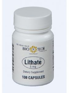 Bio-Tech, LITHATE 5 MG 100 CAPS