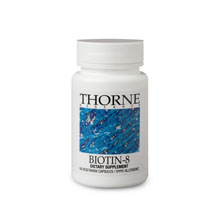 Thorne Biotin-8 60 Vegetarian Capsules