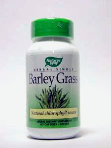 Nature's Way, BARLEY GRASS 100 CAPS 