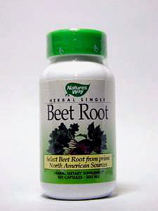 Nature's Way, BEET ROOT 100 CAPS