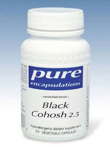 Pure Encapsulations, BLACK COHOSH 2.5 250 MG 60 VCAPS