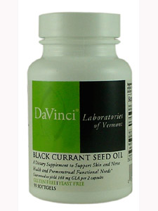 Davinci Labs, BLACK CURRANT SEED OIL 90 GELS