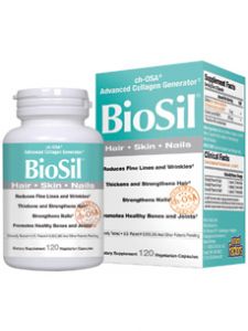 Natural Factors, BIOSIL®SKIN, HAIR, NAILS, 120 VCAPS