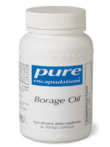 Pure Encapsulations, BORAGE OIL 60 GELS 