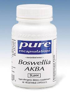 Pure Encapsulations, BOSWELLIA AKBA 60 VCAPS