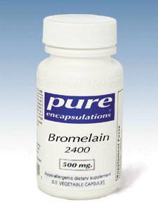 Pure Encapsulations, BROMELAIN 2400 500 MG 60 VCAPS