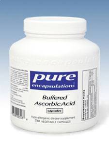 Pure Encapsulations, BUFF ASCORBIC ACID 250 VCAPS