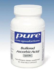 Pure Encapsulations, BUFFERED ASCORBIC ACID 90 VCAP