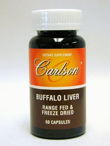 CarlsonLabs, BUFFALO LIVER 60 CAPS