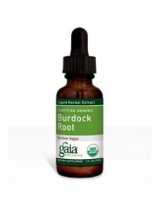 Gaia Herbs, BURDOCK ROOT (ORGANIC) 16 FL OZ