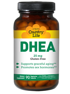 Country Life, DHEA 25 MG 90 VEGCAPS