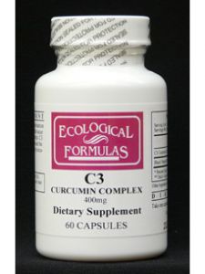 Ecological formula/Cardiovascular Research C3 CURCUMIN COMPLEX 60 CAPS