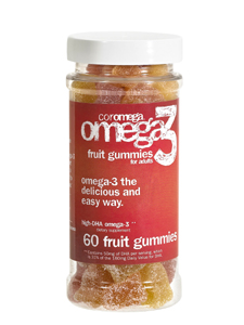 Coromega, OMEGA3 FOR ADULTS 60 GUMMIES