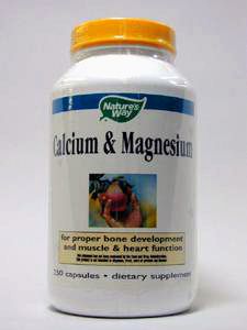 Nature's Way, CALCIUM MAGNESIUM 250 CAPS