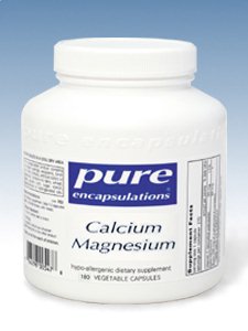 Pure Encapsulations, CALCIUM MAG (CITRATE) 80 MG 180 VCAPS