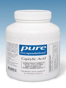 Pure Encapsulations, CAPRYLIC ACID 240 VCAPS