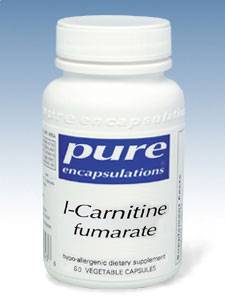 Pure Encapsulations, L-CARNITINE FUMARATE 340 MG 60 VCAPS