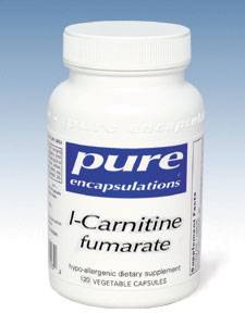 Pure Encapsulations, L-CARNITINE FUMARATE 340 MG 120 VCAPS