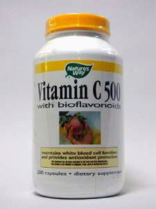 Nature's Way, VITAMIN C W/BIOFLAVONOIDS 250 CAPS