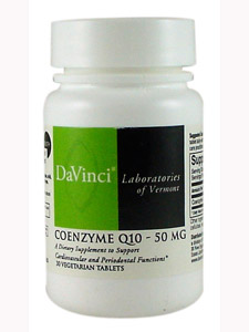 Davinci Labs, COENZYME Q10 50 MG 30 TABS