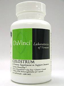 Davinci Labs, COLOSTRUM 600 MG 60 CAPS