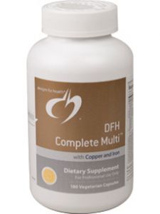 Designs for Health, COMPLETE MULTI W/ CU & FE 180 VCAPS