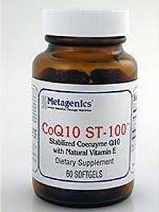 Metagenics, COQ10 ST-100 60 SOFTGELS