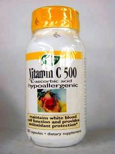 Nature's Way, VITAMIN C 500 100 CAPS